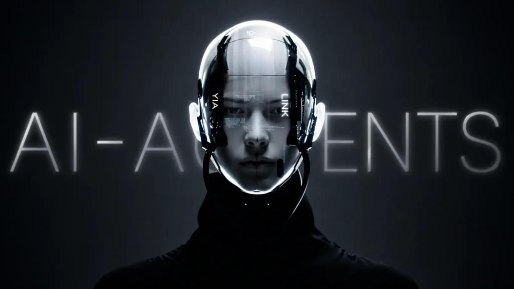 Yialink - Agente de inteligencia artificial posando a la cámara